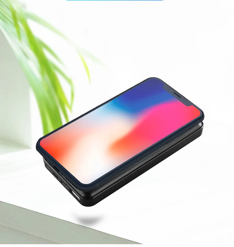 New 8000mAh Wireless Charger Power Bank For iPhone Xs 3 USB Battery Charger Wireless With suction cup Powerbank For Samsung S9 New 8000mAh Wireless Charger Power Bank For iPhone Xs 3 USB Battery Charger Wireless With suction cup Powerbank For Samsung S9