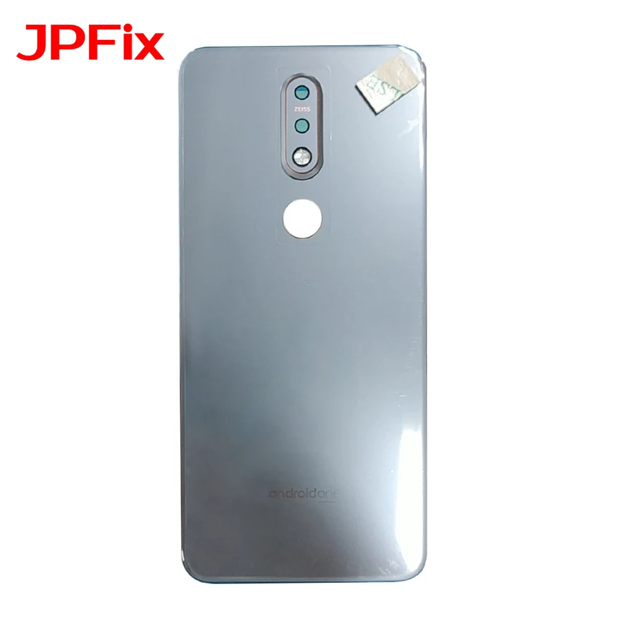 

JPFix Orignal For Nokia 7.1 TA-1100 TA-1097 TA-1085 TA-1095 TA-1096 back rear Door housing Back Glass Cover Case