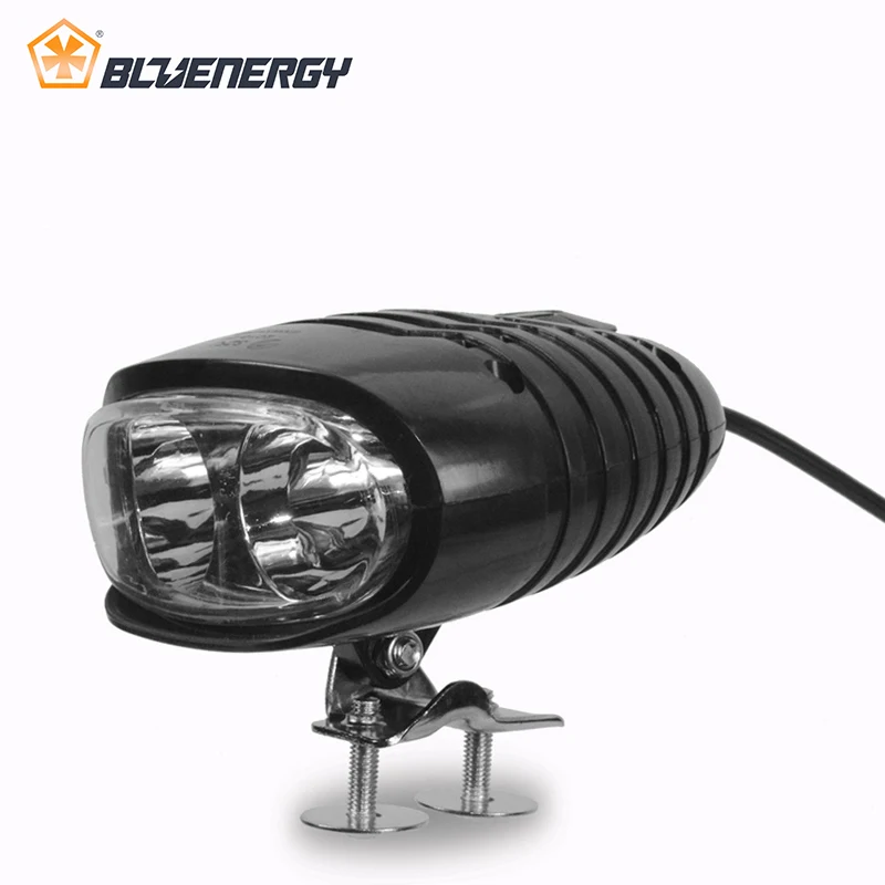 Electric Bicycle LED Light 36V 48V Compatible E bike Headlight with