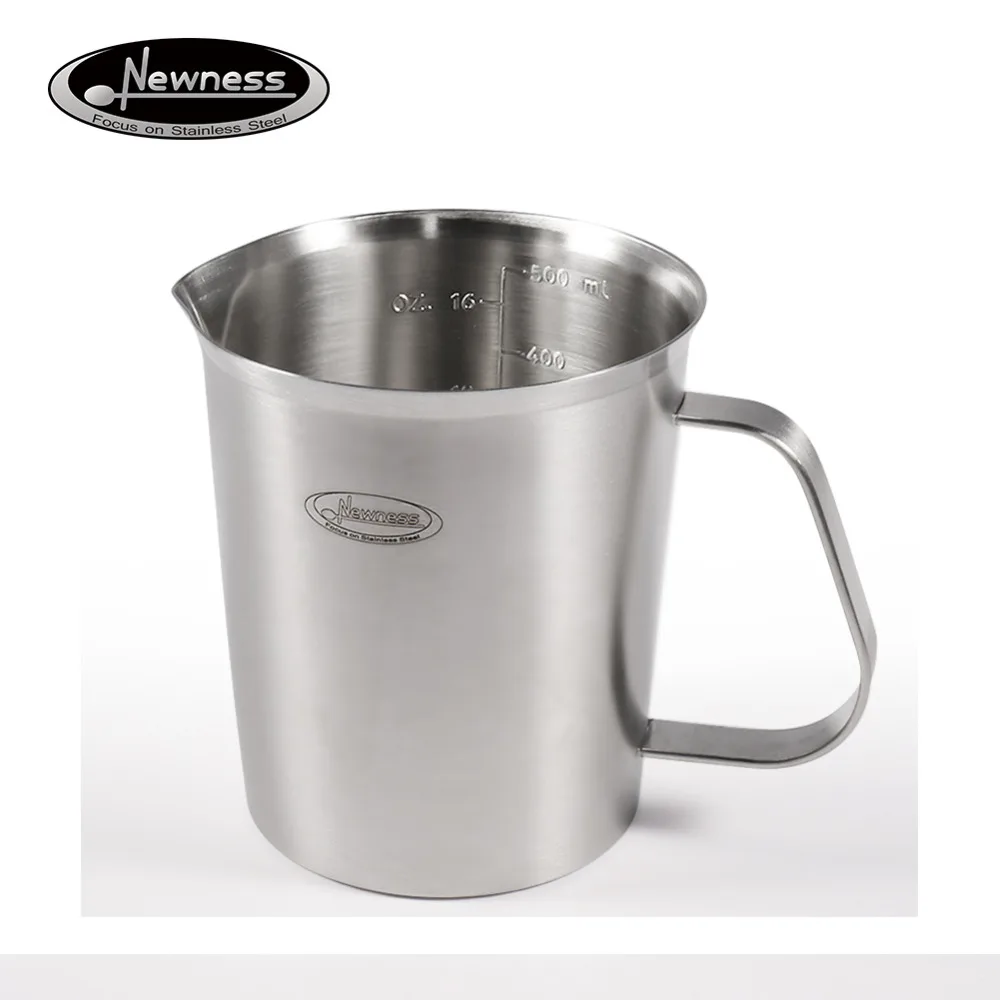 Newness Stainless Steel Measuring Cup Marking with Handle baking