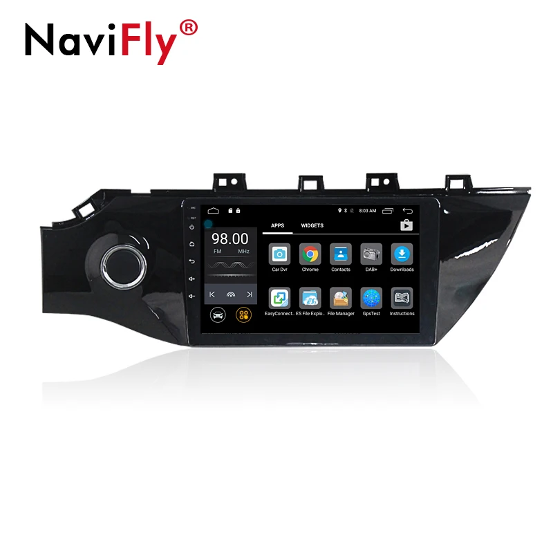 Cheap NaviFly 9" Android7.1 Car dvd player for KIA RIO K2 2017 KIA K2 with Car gps navigation multimedia 4G WIFI Free shipping 3