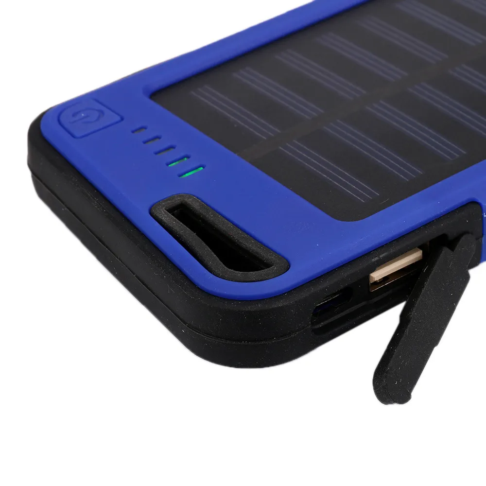 Fetile горячая Распродажа двойной USB 20000 мАч водонепроницаемый Солнечный внешний аккумулятор для сотового телефона для samsung S9 S8 S7 для Xiaomi redmi samsung
