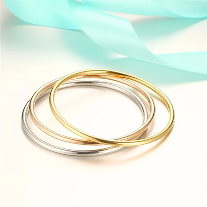 

Simple Stainless Steel Bracelets for Women Gold /Rose Gold/ Silver Plated Male Men Bracelets & Bracelets Jewelry pulseras hombre