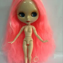 Цельная кукла без одежды blyth кукла фабрика подходит для DIY Изменить игрушка BJD для девочек 36