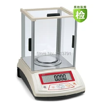 Huazhi HZA+ 300 г/0,001 г лаборатории аналитический цифровой весах ювелирные изделия электроника сказал, с ЖК-дисплей дисплеем датчика веса