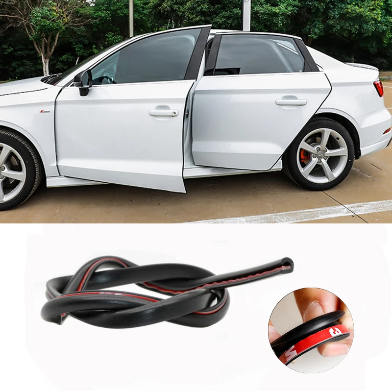 Auto T/ür Schutz Streifen Motor Auto Trunk Edge Dichtungsgummi Schutzleiste