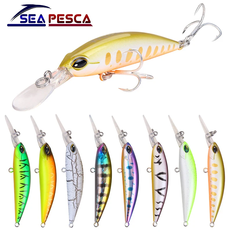 SEAPESCA новая модель блесна рыболовная приманка 100 мм 14 5 г жесткая наживка Тонущая