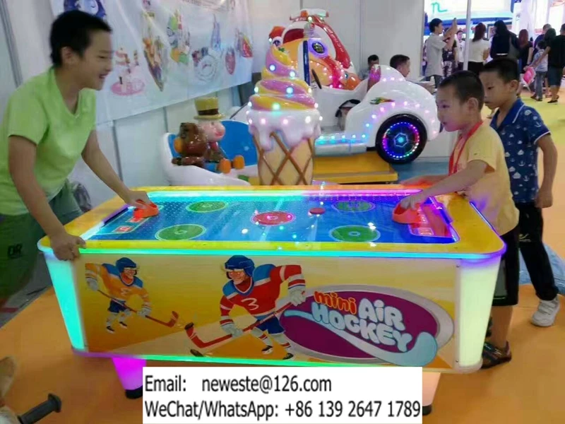 Kids Indoor Playground Device Amusement Park Arcade Game Machines Coin Operated Air Hockey Table