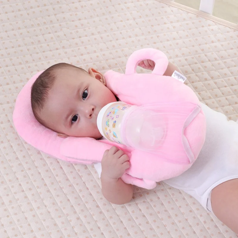 Специализация спальная одежда для новорождённых малышей Подушка защиты головы подушки с держатель бутылки средство ухода за младенцем