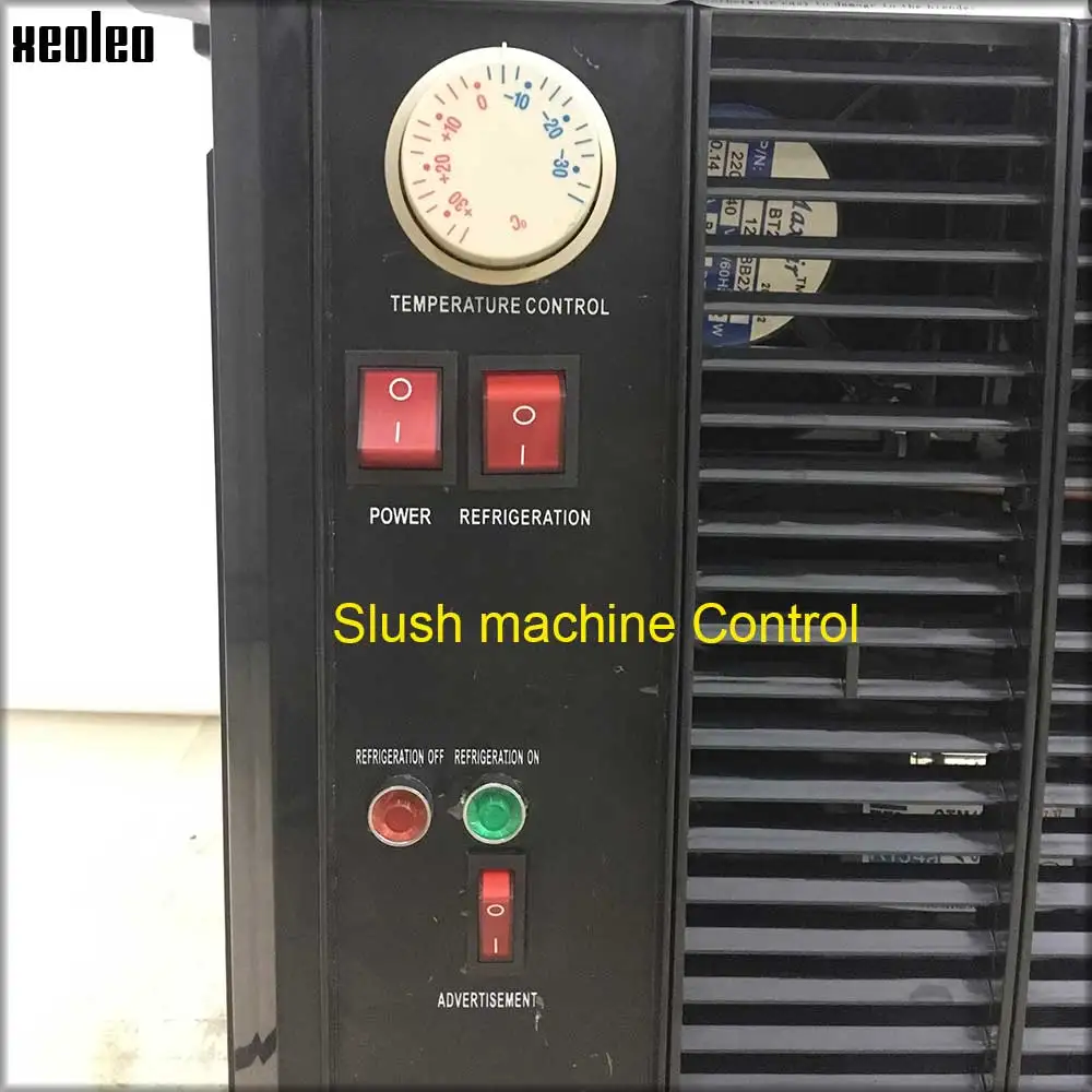 XEOLEO Slush machine и машина для мороженого вместе 15 л * 2 льдогенератор с одним вкусом 16