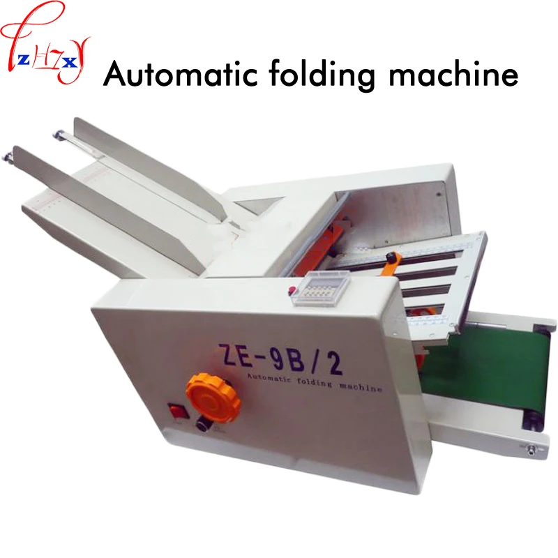 

Desktop folding machine automatic folding machine instruction sheet folding machine ZE-9B/2 folding machine 110/220V