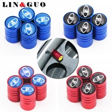 4pcs case for lada niva kalina priora granta largus vaz samara 2110 Auto Motorcycle Wheel Tires Valve Cap Accessoriesr