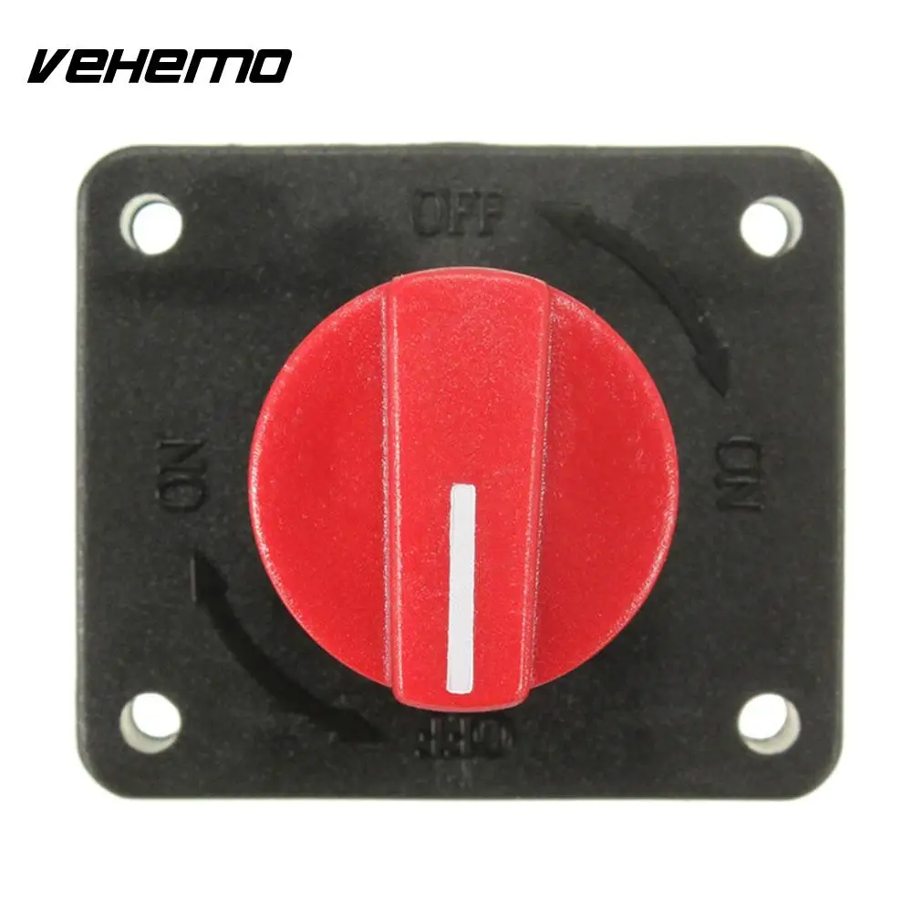 

Vehemo Isolator Switch Auto Disconnect Rotary Motorcycle Disconnect Rotary Boat Car Disconnect Rotary for Switch Caravan Camper