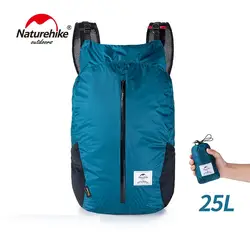 Naturehike 25L открытый 30D нейлон водостойкий 2000 рюкзак унисекс Повседневная сумка рюкзаки складной Сверхлегкий спортивная сумка