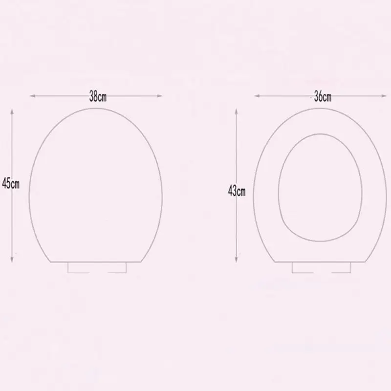 Однотонные мягкие чехлы для унитаза теплые вязаные хлопковые моющиеся напольный