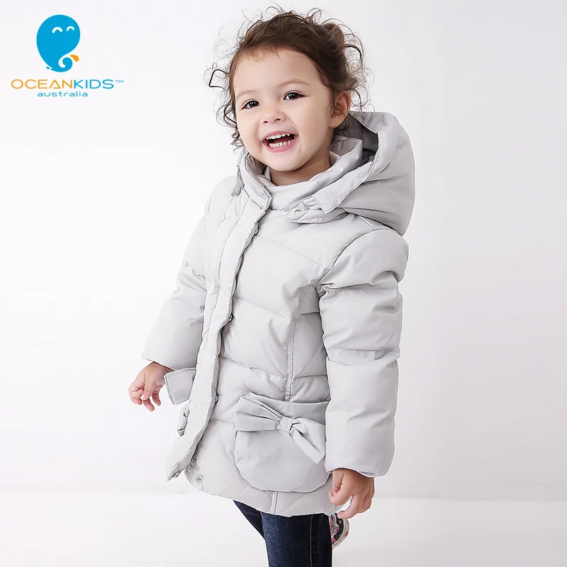 Winter girls down jacket baby down jacket coat snowsuit children's