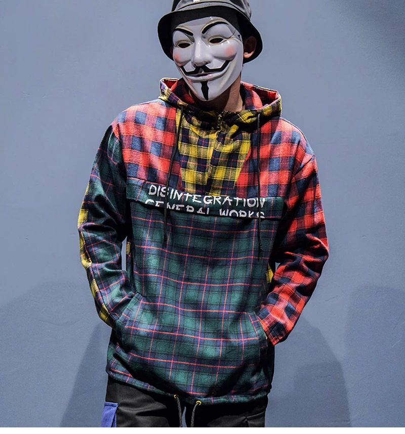 Hip Hop Street Wear Harajuku Oversized Sweatshirt Mens  (2)
