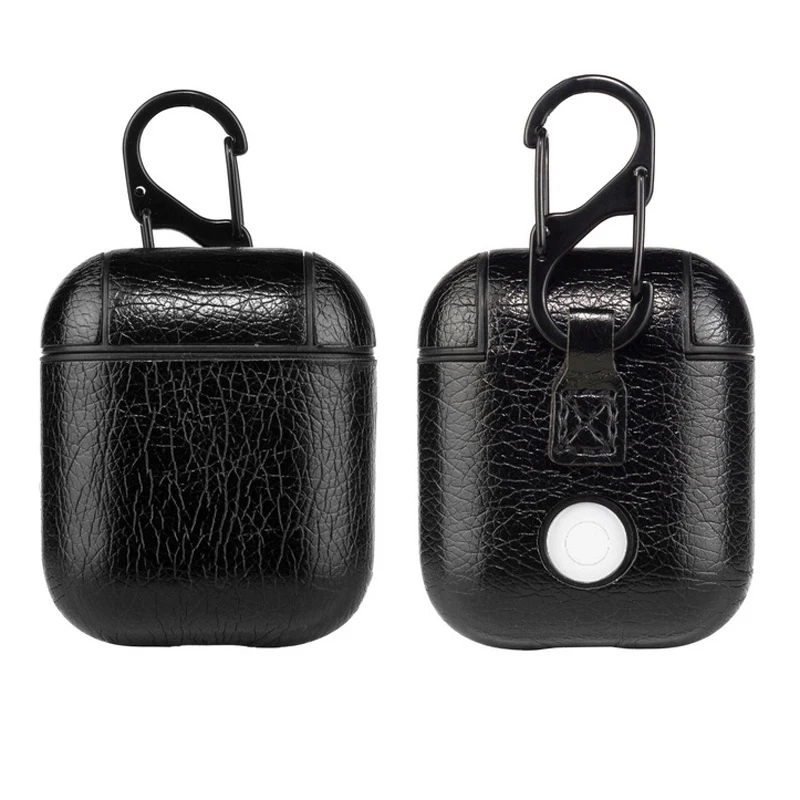 

Packing Organizers Box Bluetooth Wireles Earphone Leather Case for AirPods Protective Cover Brand Bag for Apple Air pods