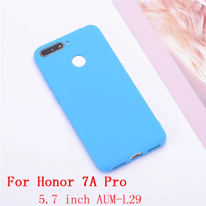 Leather Case on for Huawei honor 7A Pro 5.7 AUM-L29 case Soft Back Covers Flip Case For Huawei Honor 7A 5.45 DUA-L22 Phone Cases