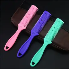 6 шт., бритва для стрижки волос, триммер для волос, гребень для стрижки волос, нож из нержавеющей стали с двойным лезвием, филировочный нож для волос