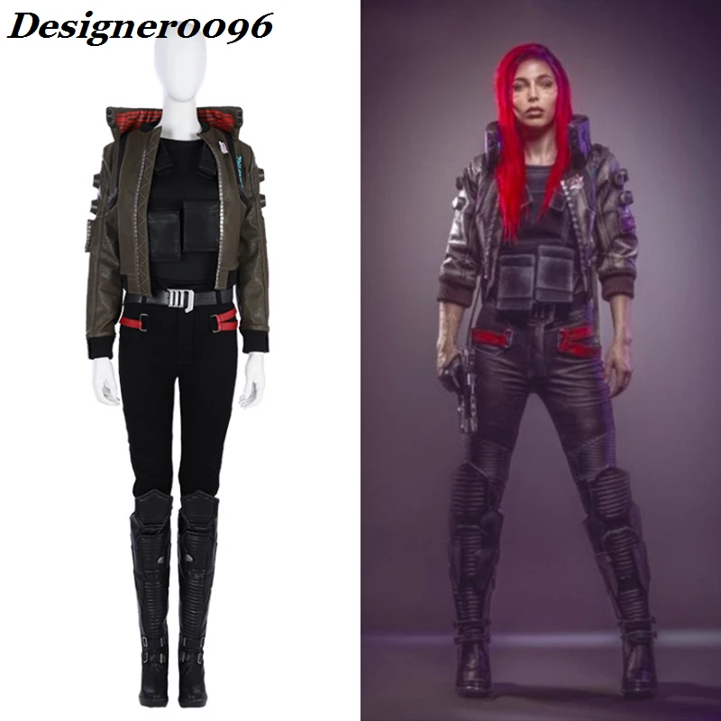 

Game cosplay cybernetics and punk 2020 hot Game Cosplay costumes Cotton jackets Halloween costumes from women Adult suits