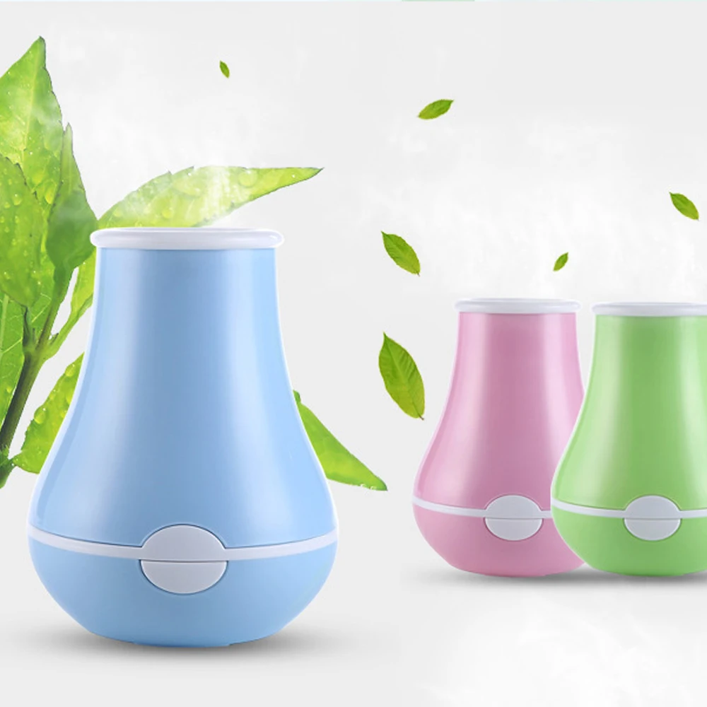 Mini USB humidifier home air purifier creative desktop vase sprayer