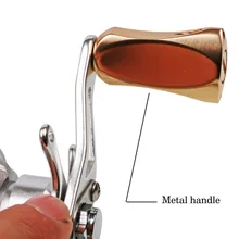 Магнитная ручка, регулировка вращения, металлическая ручка, тормозная система, катушка baitcasing Reel, 8 кг, Макс., тянущаяся Рыболовная катушка