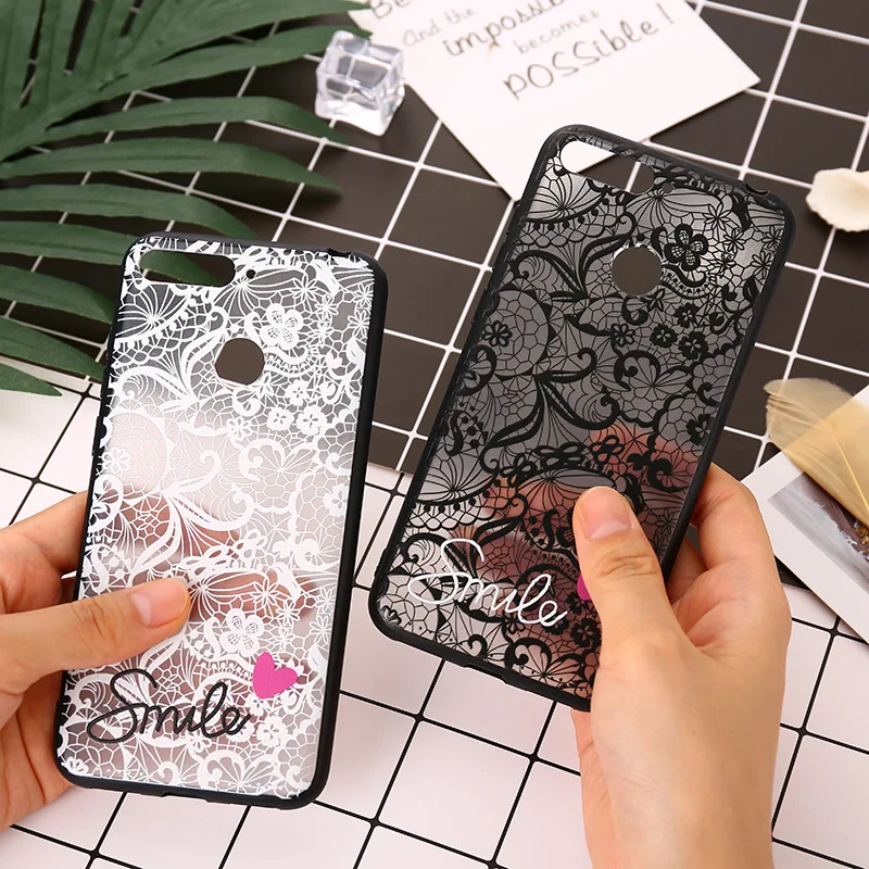 Сексуальный кружевной чехол в стиле ретро для Huawei Y5 Y6 Y7 Prime 2018 Nova 3i 3 P10 P20 Mate 10 20 Lite