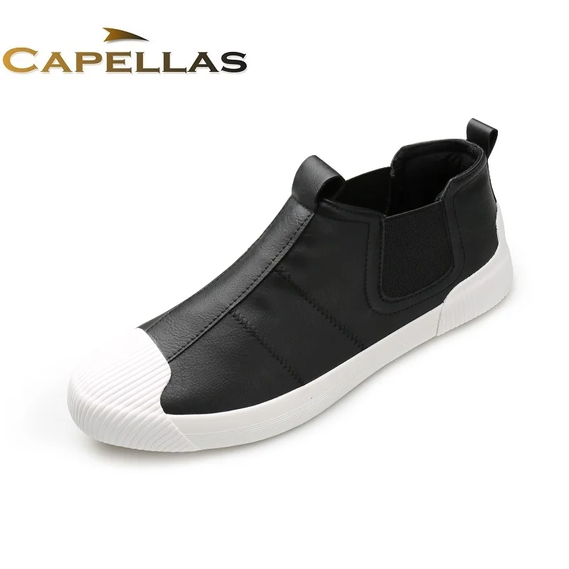 

CAPELLAS 2018 New Arrival Autumn Winter Men Boots British Style Fashion Boots for Men Boots Warm Leather Boots Botas Size 39-44