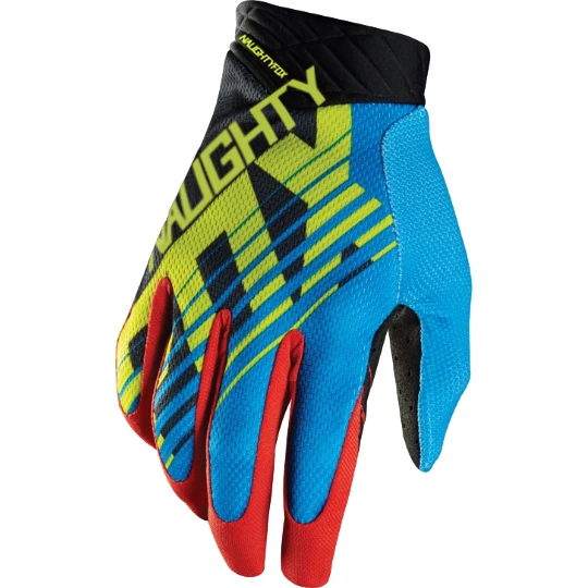 

MX MTB Motocross Full Finger Gloves NAUGHTY FOX Airline Draft Gloves ATV DH Mountain Dirt Bicycling Cycling Glove