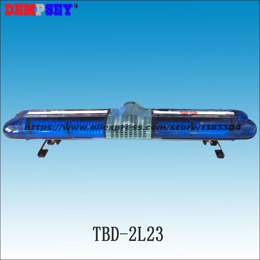 

Wholesale Pirce!!! TBD-2L23 LED lightbar/ DC12V/ 1.2m length with 100W siren & 100W speaker