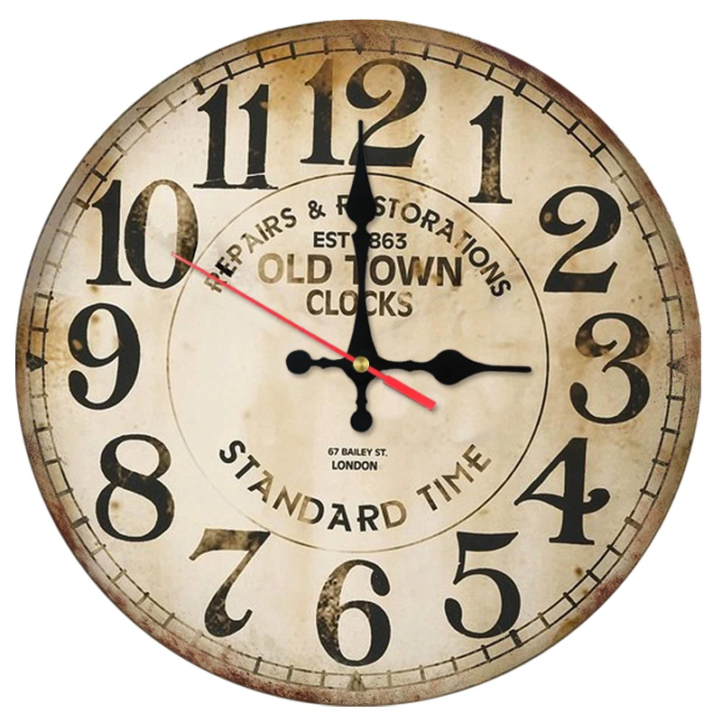 2017 special offer wall clock wooden clocks home decor quartz watch