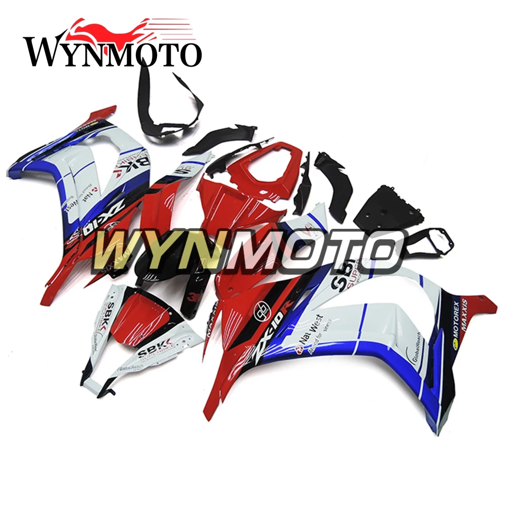 

Complete Fairings For Kawasaki ZX-10R ZX10R 2011-2015 11-15 Year Injection ABS Plastics Body Kit Panels Bodywork Red White Black