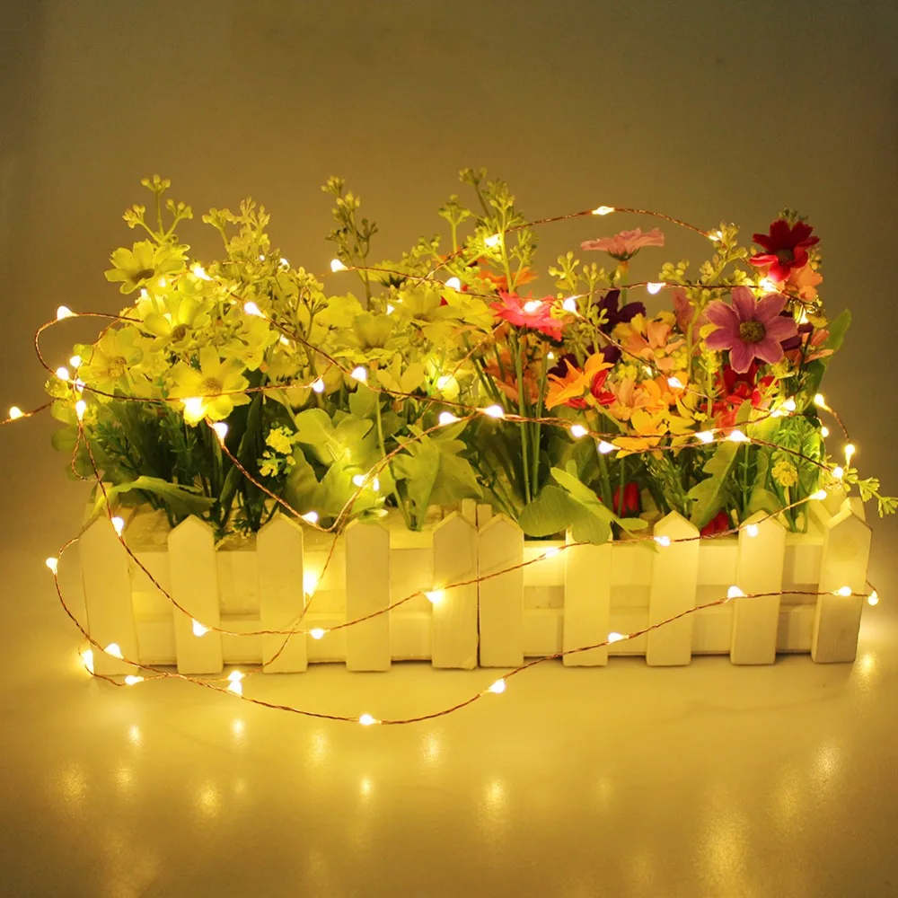 3AA Battery Powered Copper Wire Lights 4M 40 LEDs Starry String Lights