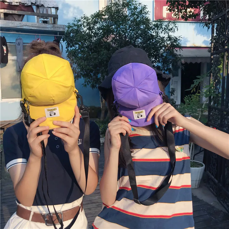 Menghuo New Hot Model Hat Shape Women Nylon Crossbody Bag Cute Handbags Shoulder Bags Creative Lady Messenger Cross body BagsIMG_2403