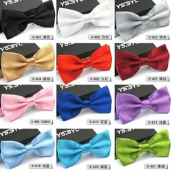 Новый Для мужчин смокинг галстук Gravatas де Седа лук мужской 27 Карамельный цвет Свадебный галстук-бабочка для Для мужчин женат галстук