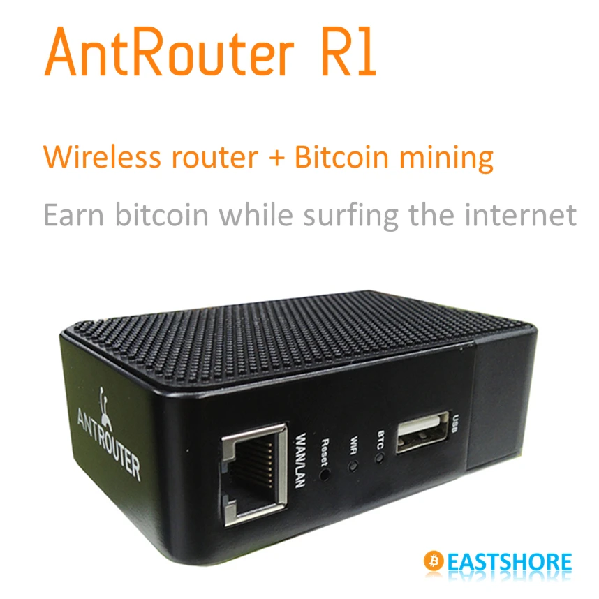 SOLD OUT BitPowerOn Router AntRouter R1 WiFi Router with Bitcoin Miner Function Wireless Router Mini