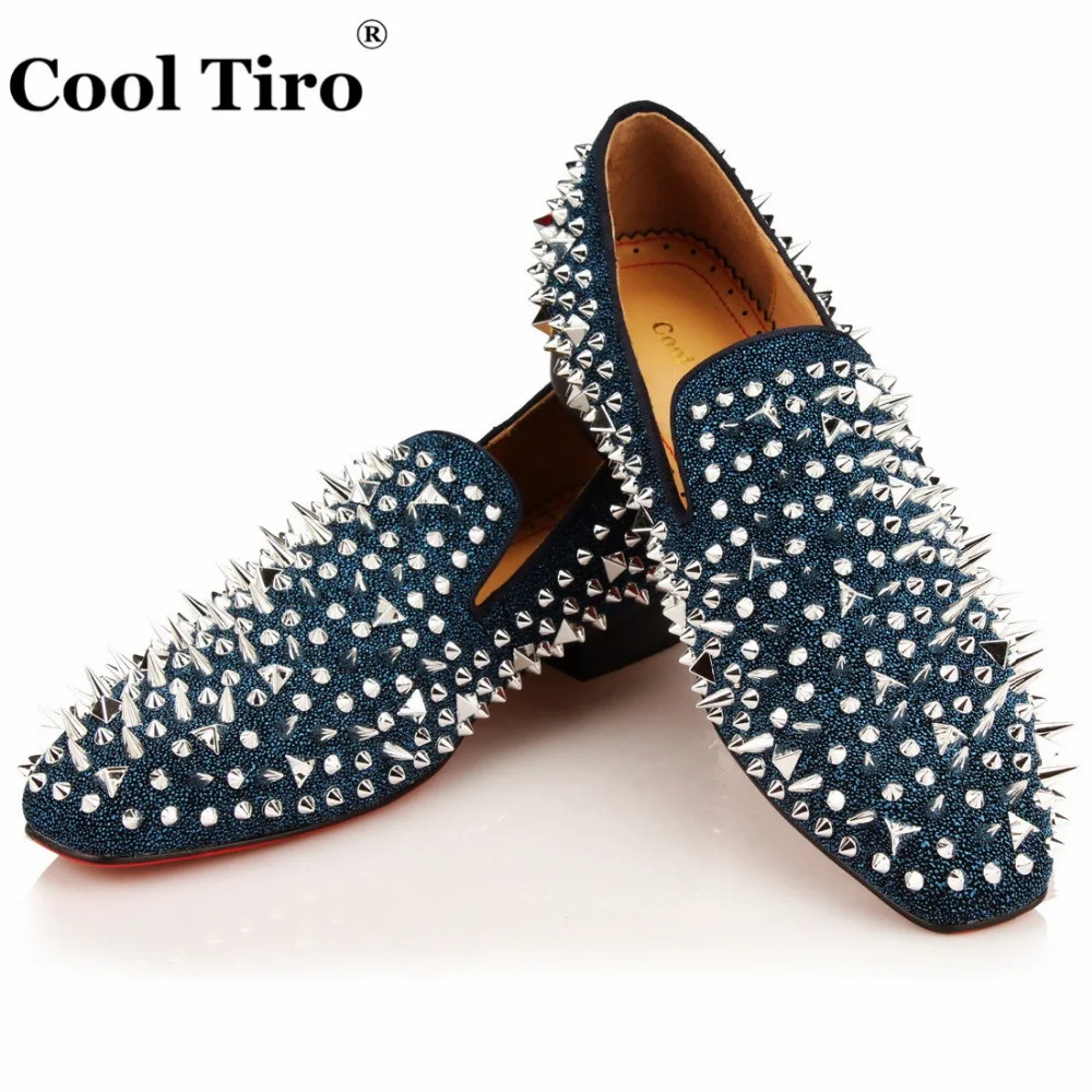 Spikes Loafers Men Flat (11)