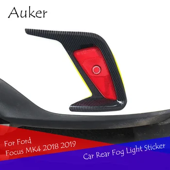 

Car Rear Fog Light Trim Sticker Cover Car Styling Car Styling 2Pcs/Set For Ford Focus 4 MK4 2018 2019