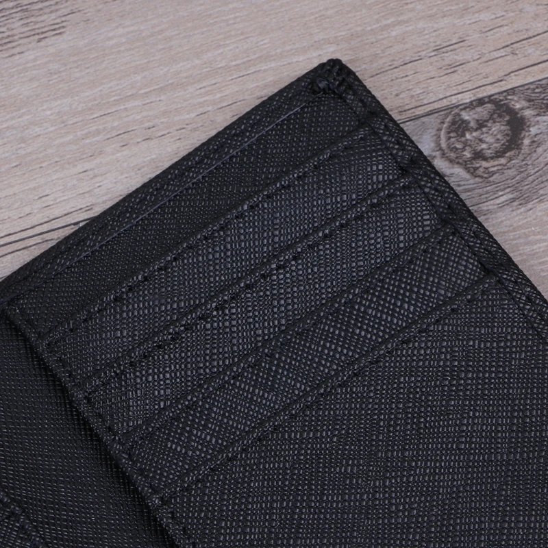 

THINKTHENDO Fashion New Men's Slim Business Coin RFID Pocket Wallet Multifunction Male Bifold ID Credit Card Case Holder Purse