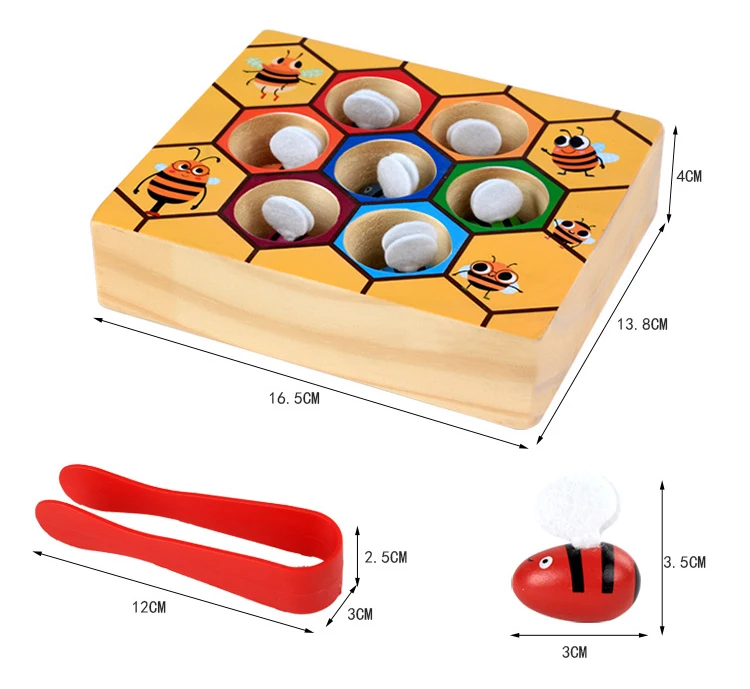 brinquedos beehive jogo aprendizagem educação brinquedo abelha jogo mesa crianças presentes