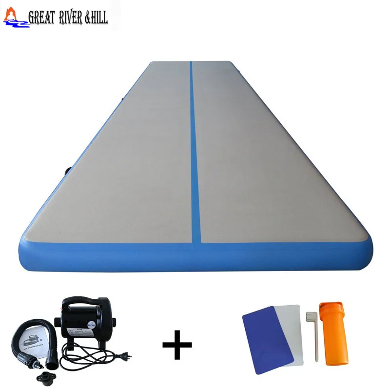 Factory Sale Cheap Inflatable Air Track Tumble Mat Foldable Mat 8m