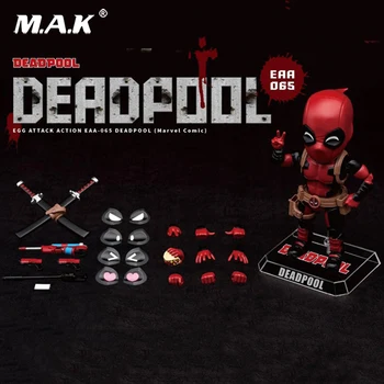 

For collection Beast Kingdom EAA-065 6 inches 17cm Comic version Deadpool Action figure doll toy Collections
