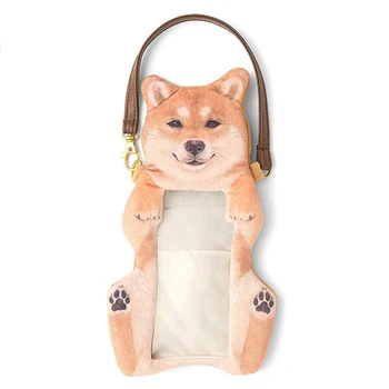 

Shiba Coin Purses Smartphone Pouches Women Wallets Small Mini Cute Cartoon Key Headset Money Bags for Girls Ladies Purse