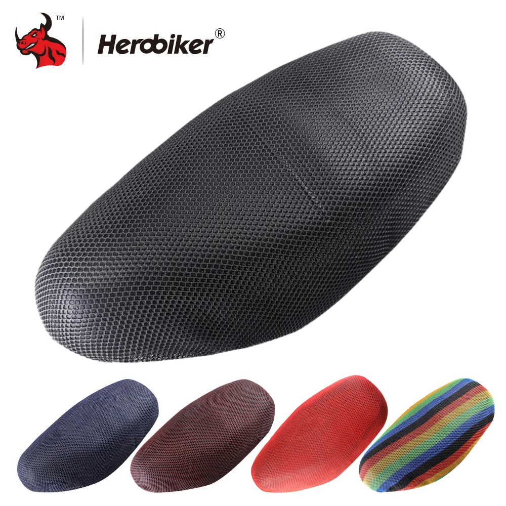 

New Motorcycle Sunscreen Seat Cover Breathable Sun-proof Motorbike Scooter Seat Covers Cushion Heat Insulation Cushion Protect