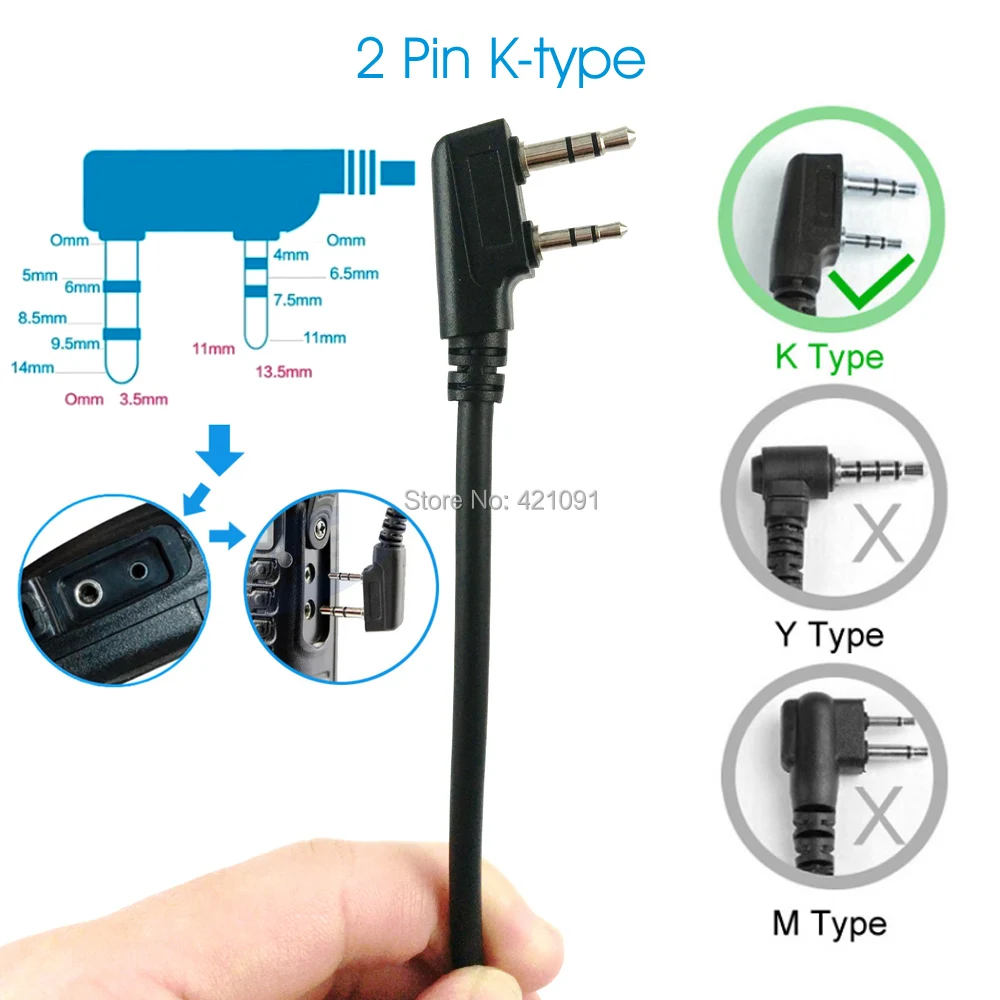 Военный ручной Динамик микрофон PTT для BaoFeng UV 5R BF 888s GT 3 DM плюс TYT рации Kenwood радио