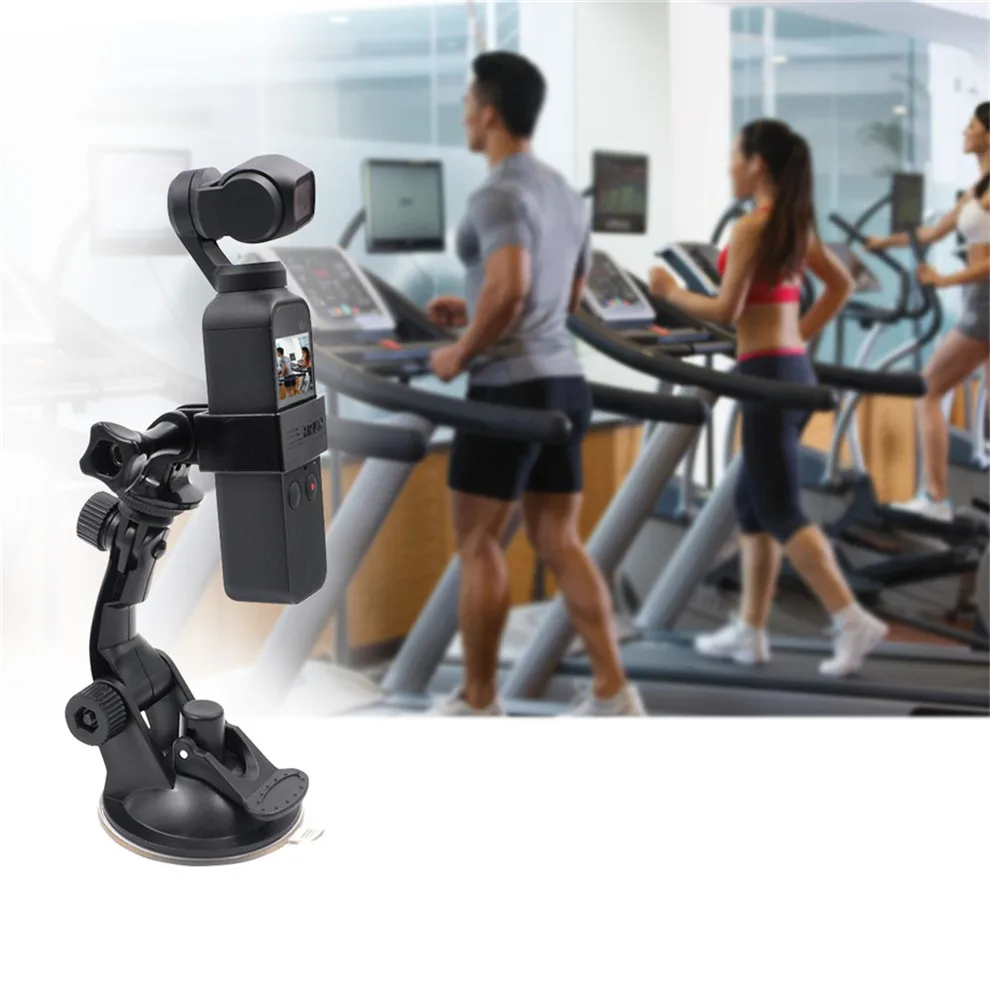 Car Glass Suction Cup Holder for DJI OSMO Pocket Camera Accessories Adjustable Window Glass Mount Bracket Adapter Table Holder-1