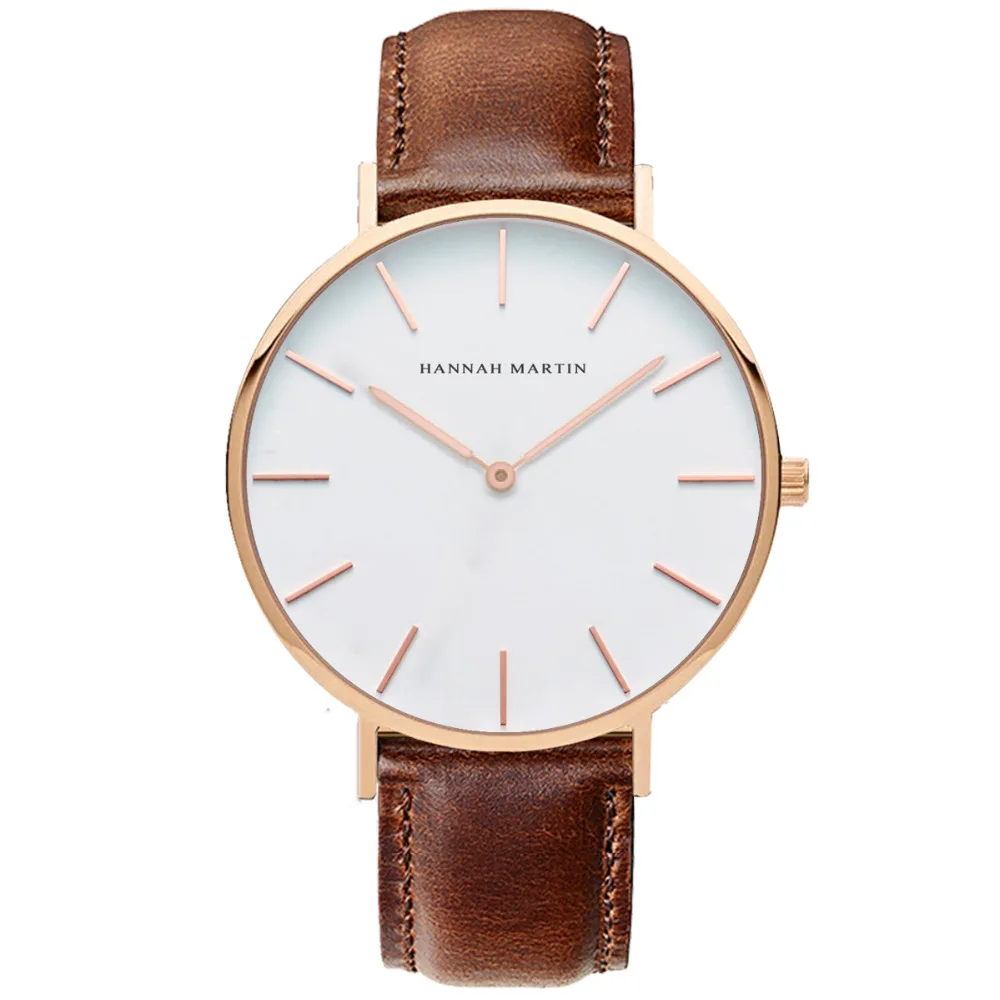 Часы наручные женские кварцевые с кожаным ремешком чёрные|montre brand|montre fashionmontre femme |