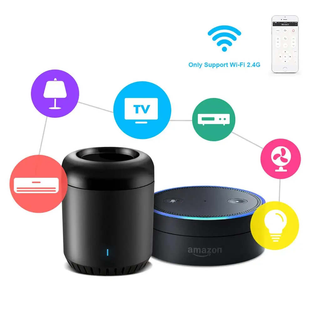 Универсальный контроллер Broadlink RM Pro + RM33 mini3 WiFi для iOS Android работает с Alexa
