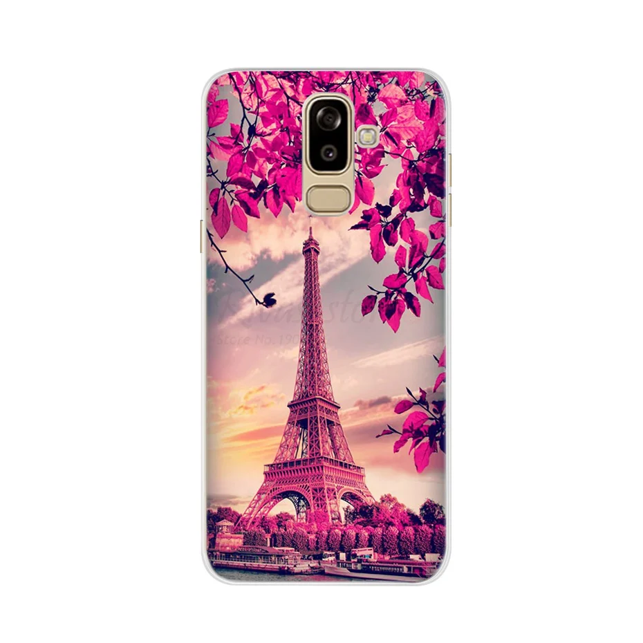 Чехол для Samsung Galaxy J8 2018 чехол j810 j810f sm 3D силиконовая задняя крышка из тпу чехлы